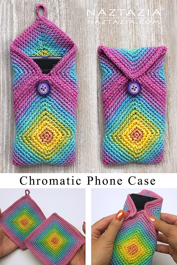 Crochet Chromatic Phone Case