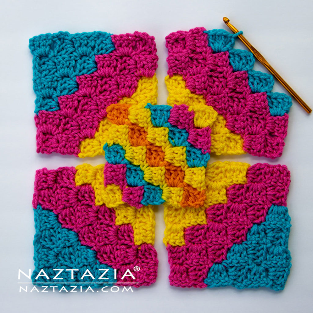Crochet Corner to Corner Stitch Pattern Tutorial