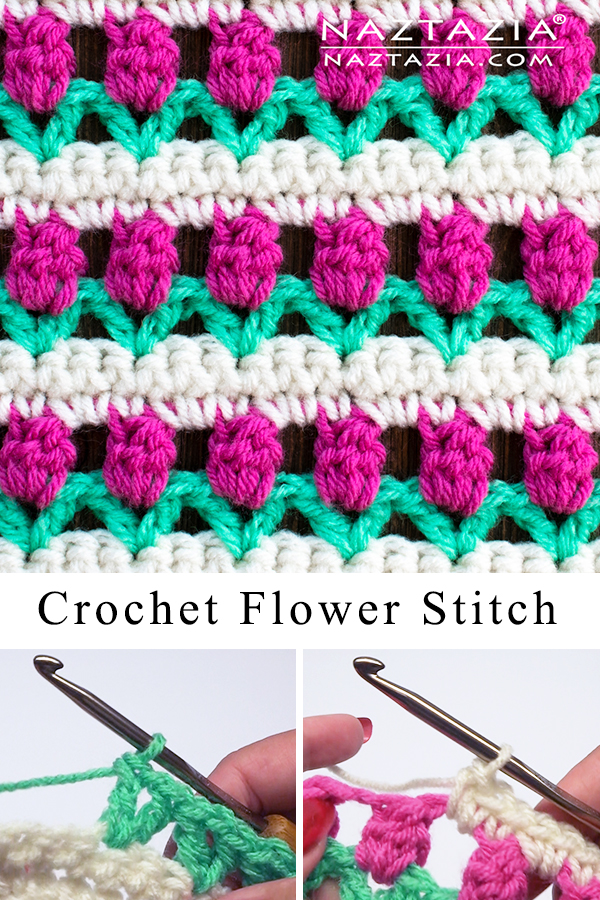 Crochet Flower Stitch