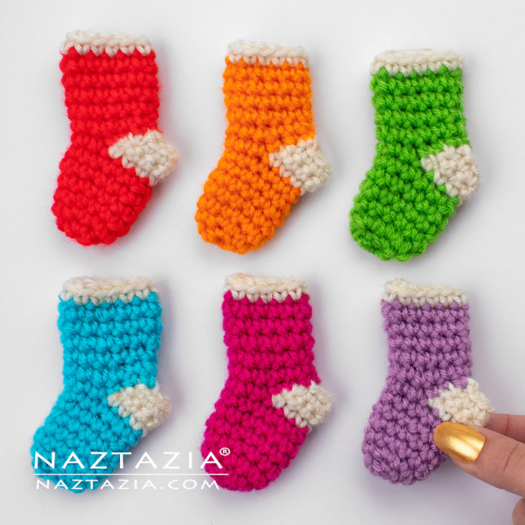Crochet Mini Stocking Tutorial