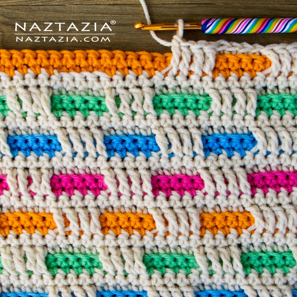 How to Crochet Ribbon Stitch Tutorial