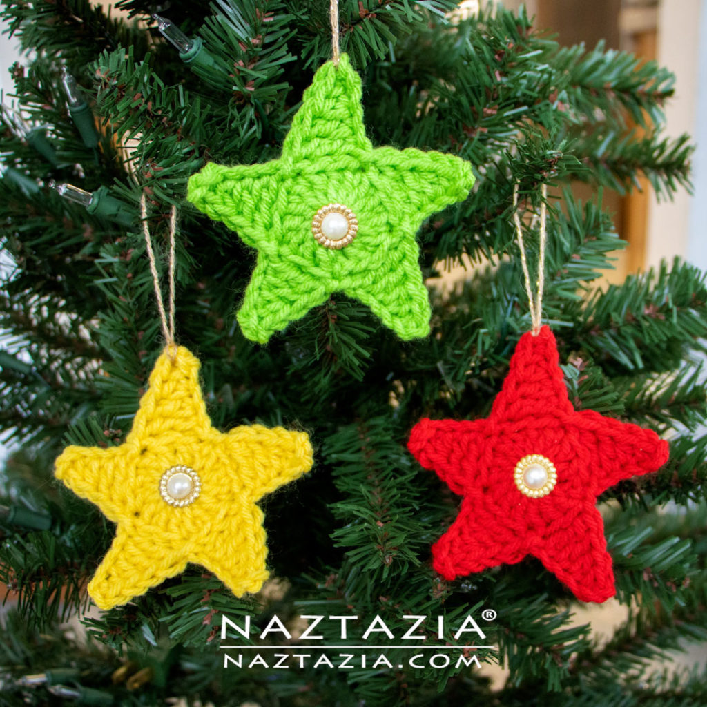 Crochet Star Ornament Tutorial