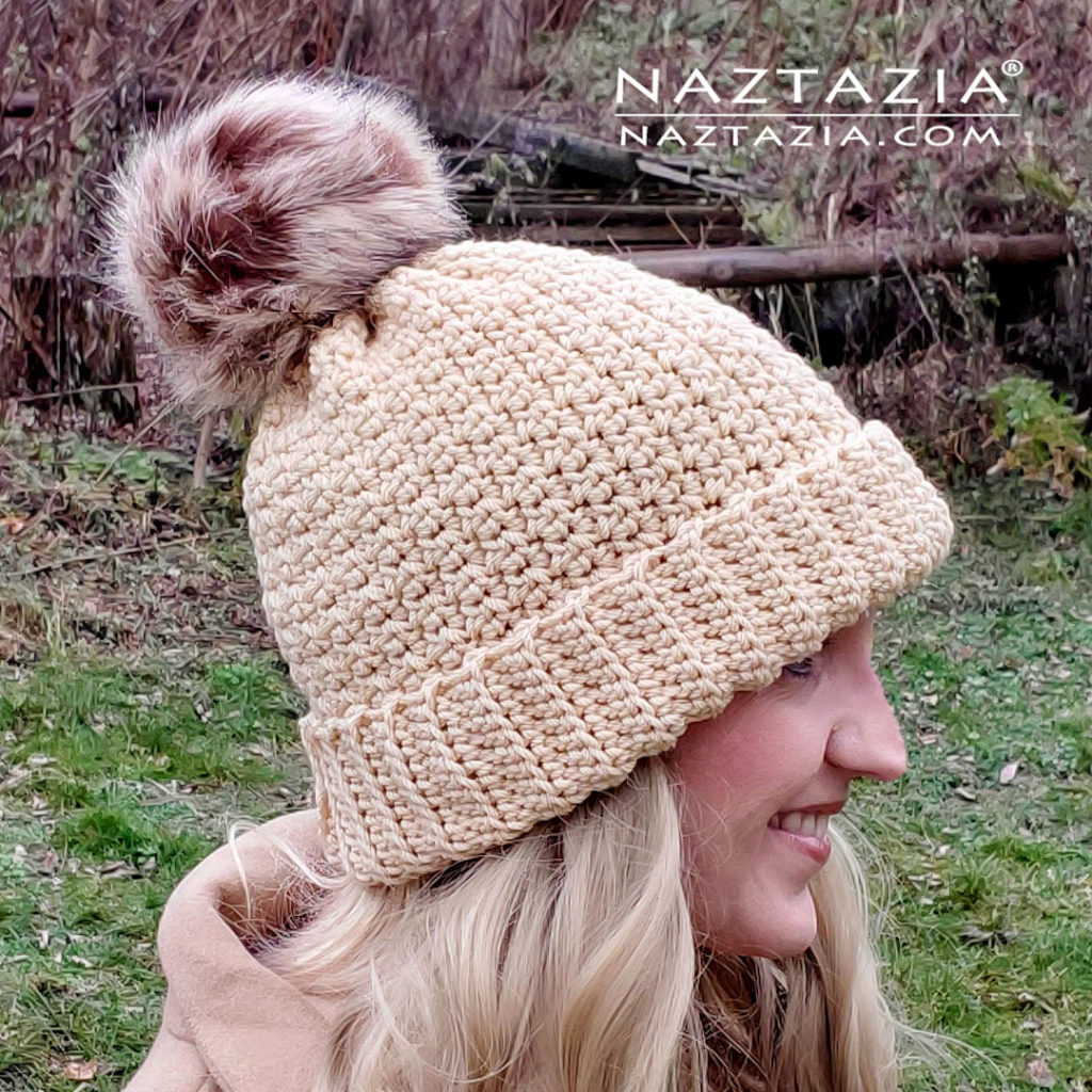 Crochet Winter Hat Pattern and Tutorial