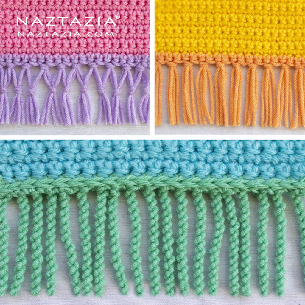 How to Make and Add Fringe to a Blanket Scarf and Shawl