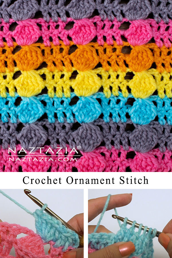 Crochet Ornament Stitch Pattern