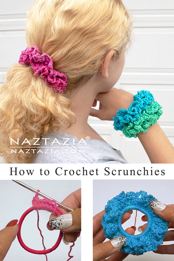 How to Crochet Scrunchies