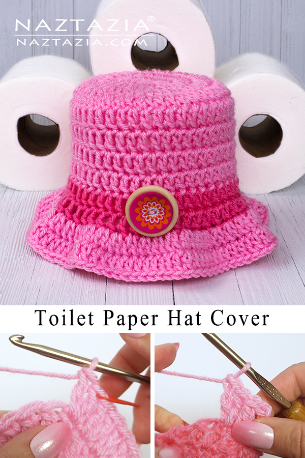 How to Crochet a Toilet Paper Hat Cover